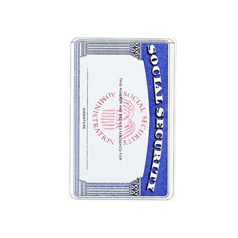 Social Security Card Cover