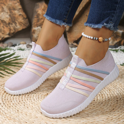 Sock shoes, low-top mesh running shoes