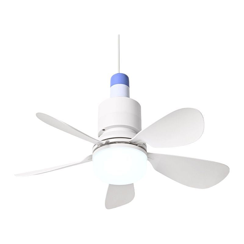 Socket-type household silent fan