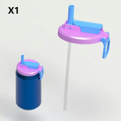 Soda Can Straw Covers with Assorted Colors