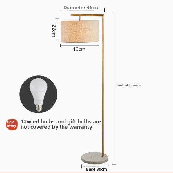 Sofa side floor lamp