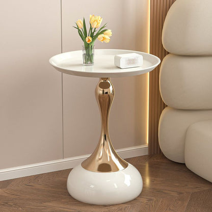 Sofa side small round table