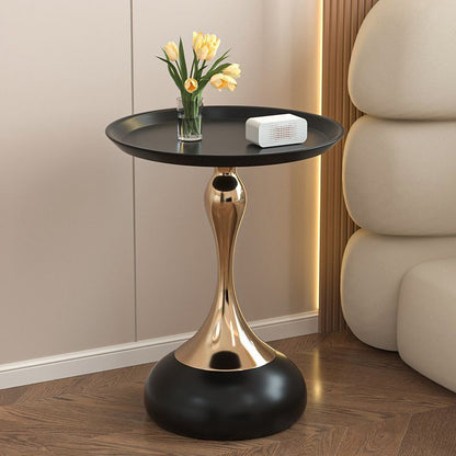 Sofa side small round table