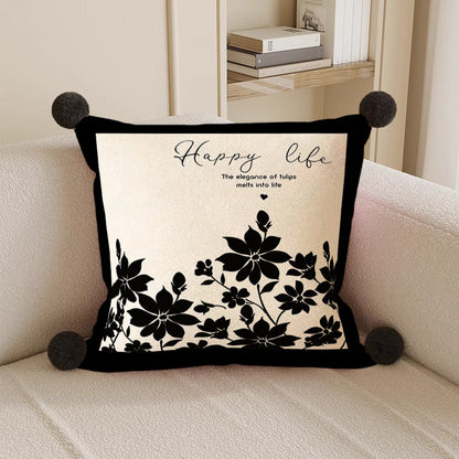 Sofa throw pillow cover