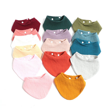 Soft Absorbent Baby Gauze Drool Bib