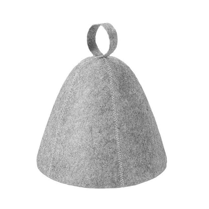 Soft Absorbent Felt Sauna Hat