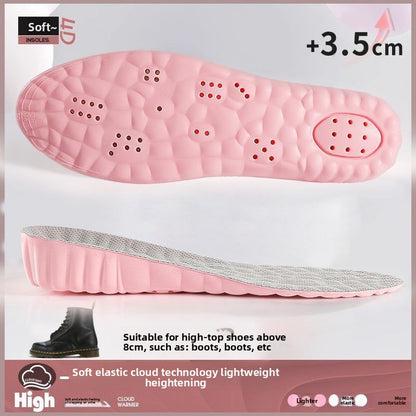 Soft Anti-Odor Height Increasing Shoe Insoles