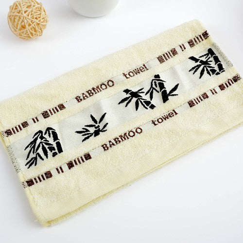 Soft Bamboo Fiber Face Towel