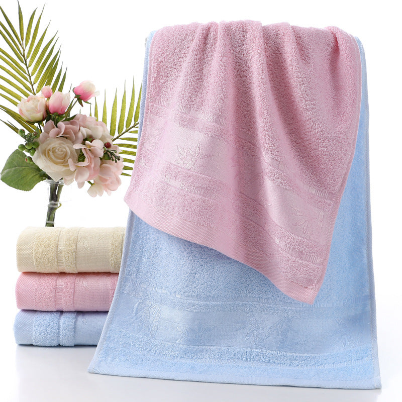 Soft Bamboo Fiber Face Towel
