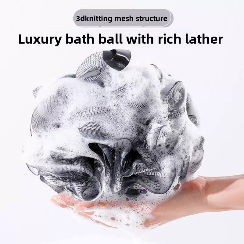 Soft Bath Flower Ball for Skin Cleansing and Exfoliating