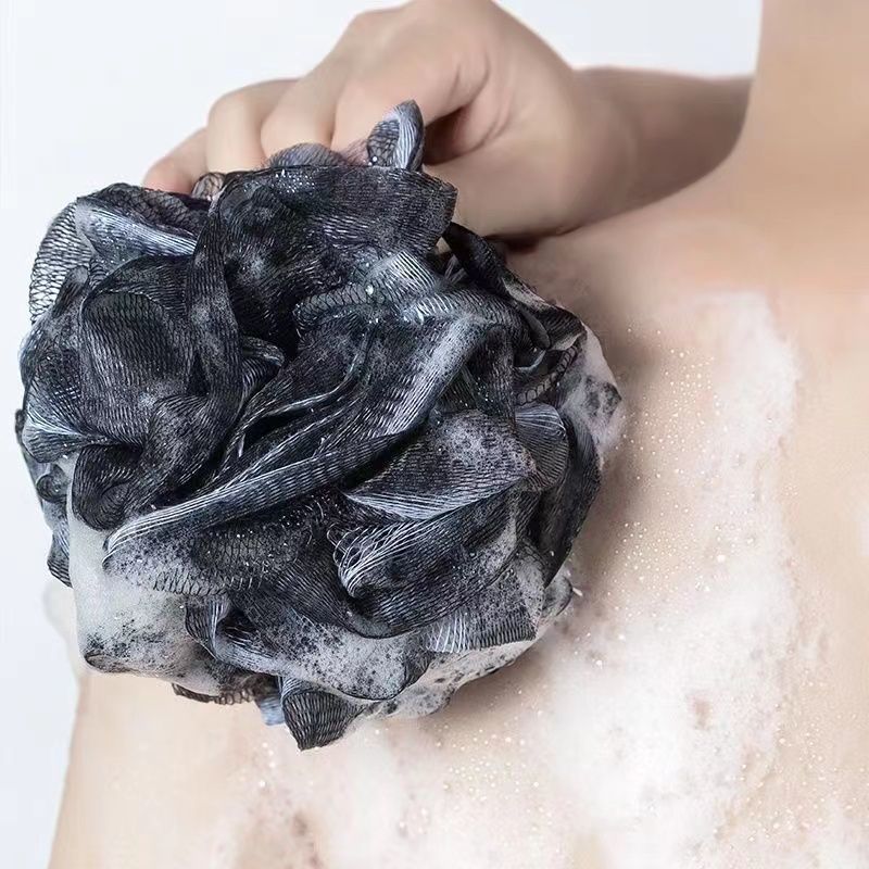 Soft Bath Flower Ball for Skin Cleansing and Exfoliating