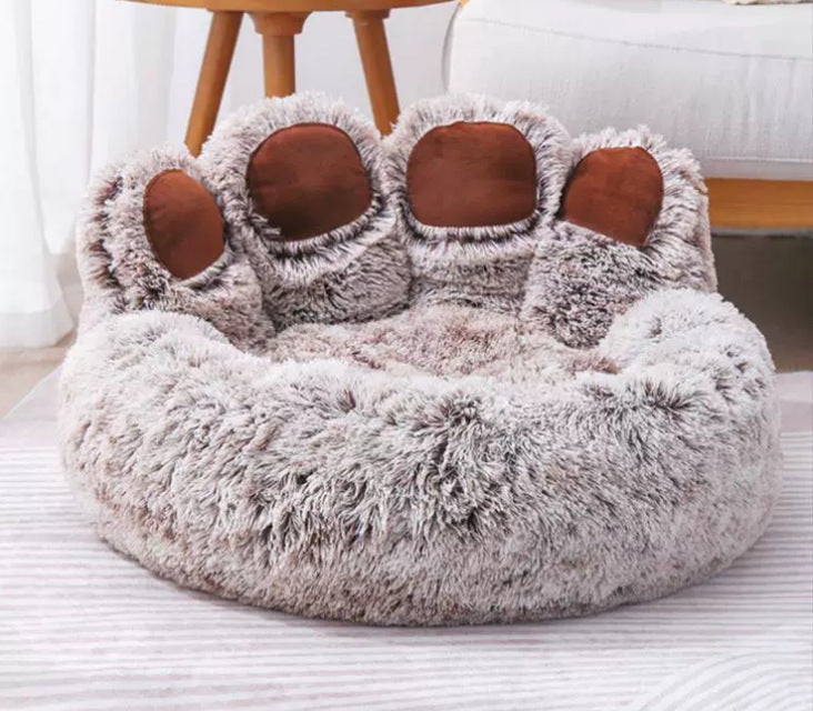 Soft Bear Paw Pet Bed Nest