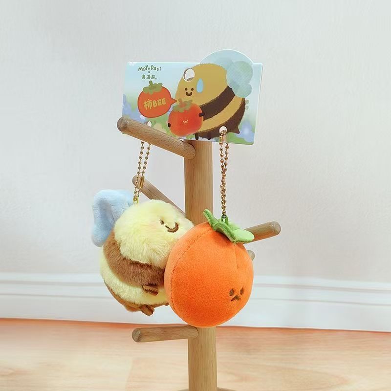 Soft Bee Plush Toy with Assorted Designs