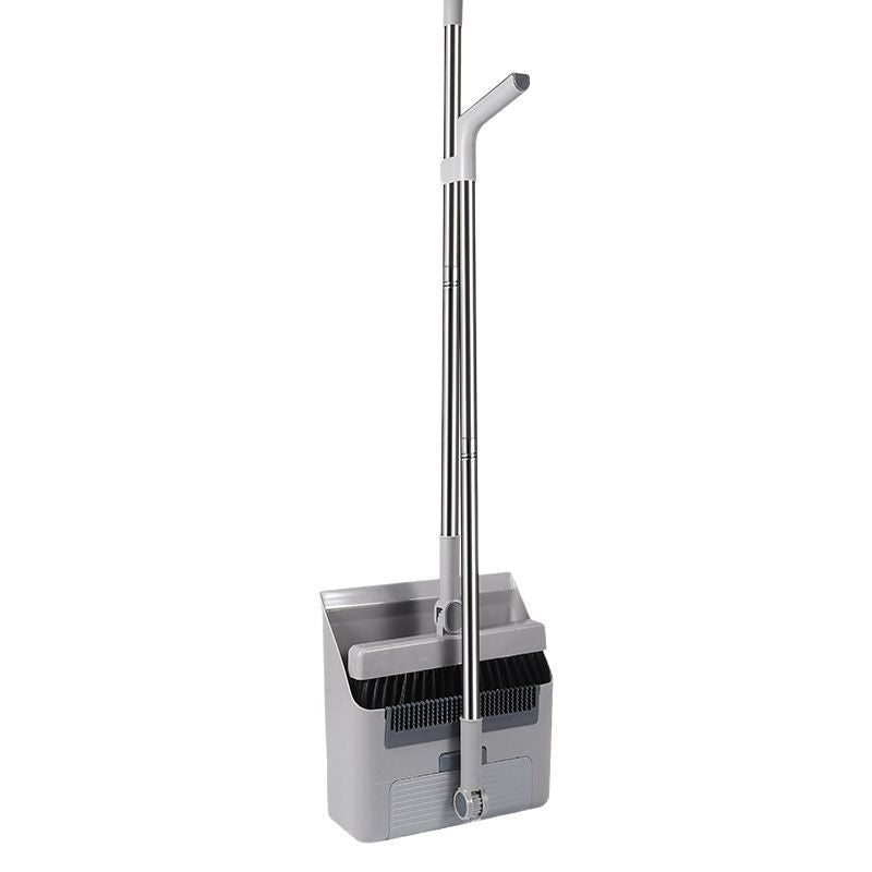 Soft Bristle Broom Dustpan Set – 3-in-1/4-in-1 Foldable Cleaning Kit