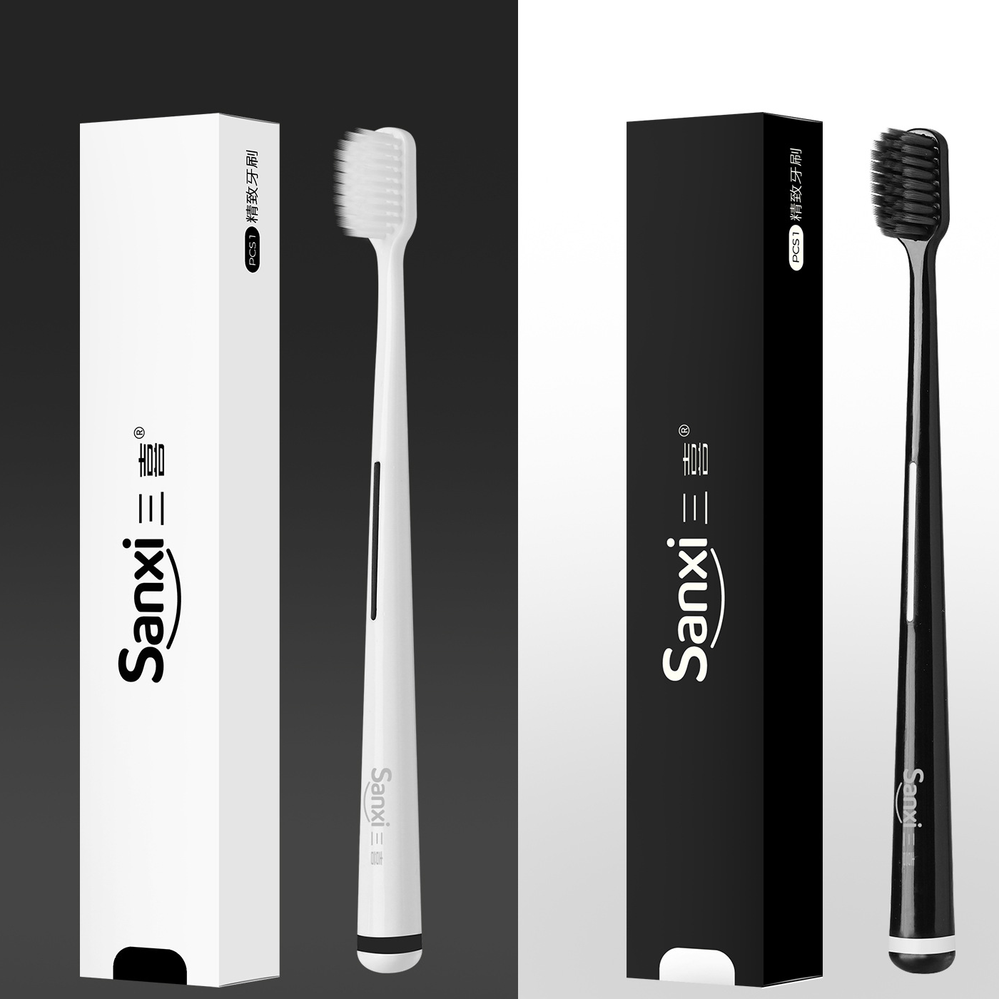 Soft Bristle Charcoal Toothbrush