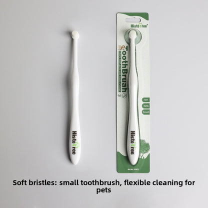 Soft Bristle Pet Toothbrush for Dogs and Cats
