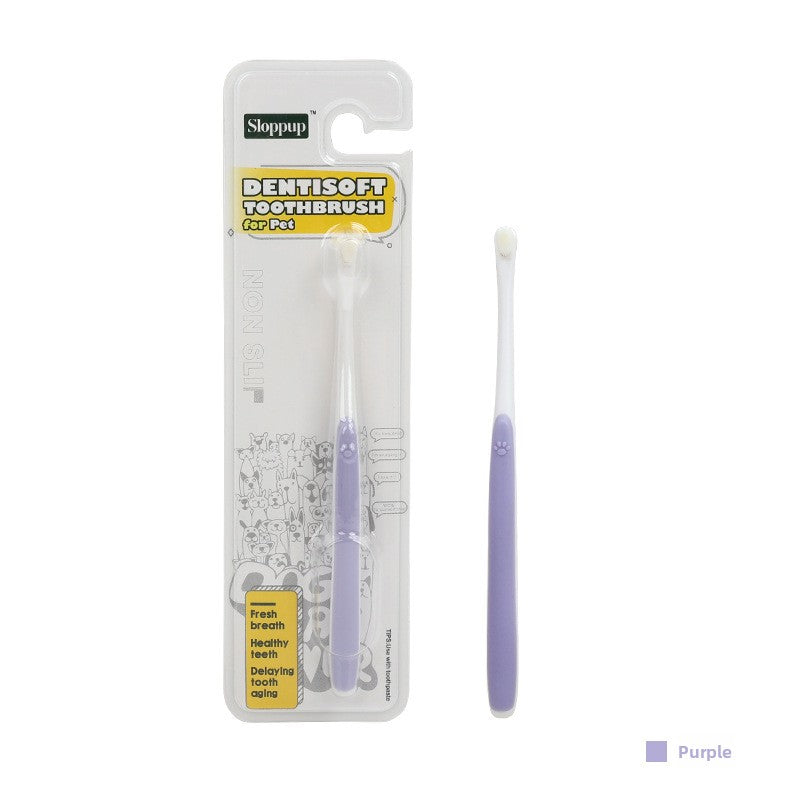 Soft Bristle Pet Toothbrush for Oral Care