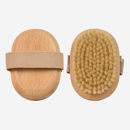 Soft-bristled bath brush