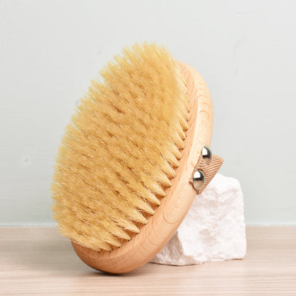Soft-bristled bath brush