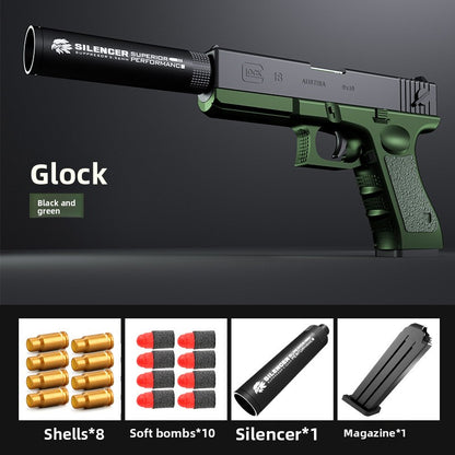 Soft Bullet Toy Gun with Shell Ejection