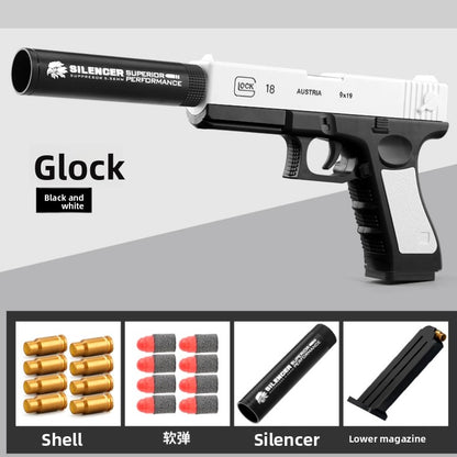 Soft Bullet Toy Gun with Shell Ejection
