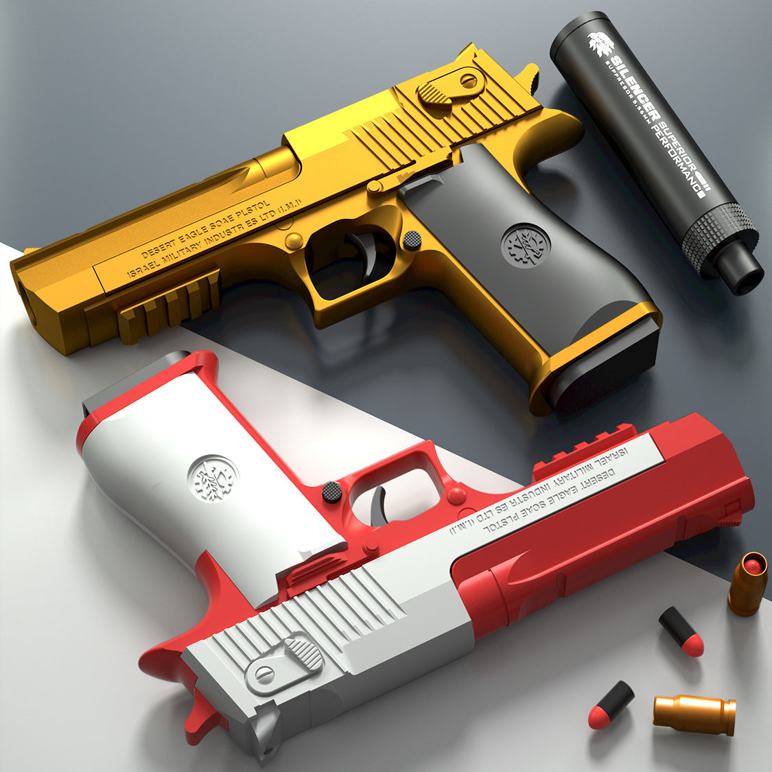 Soft Bullet Toy Gun with Shell Ejection
