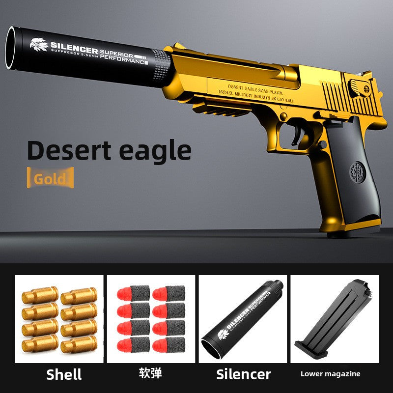 Soft Bullet Toy Gun with Shell Ejection