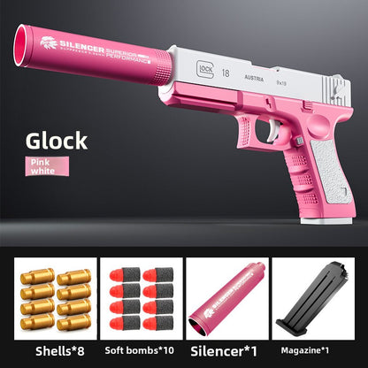 Soft Bullet Toy Gun with Shell Ejection