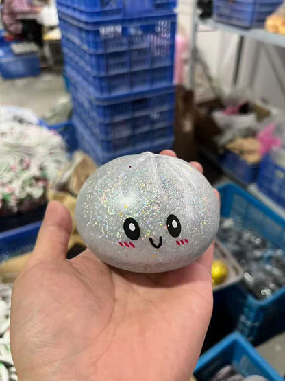 Soft Bun Squishy Toy for Stress Relief