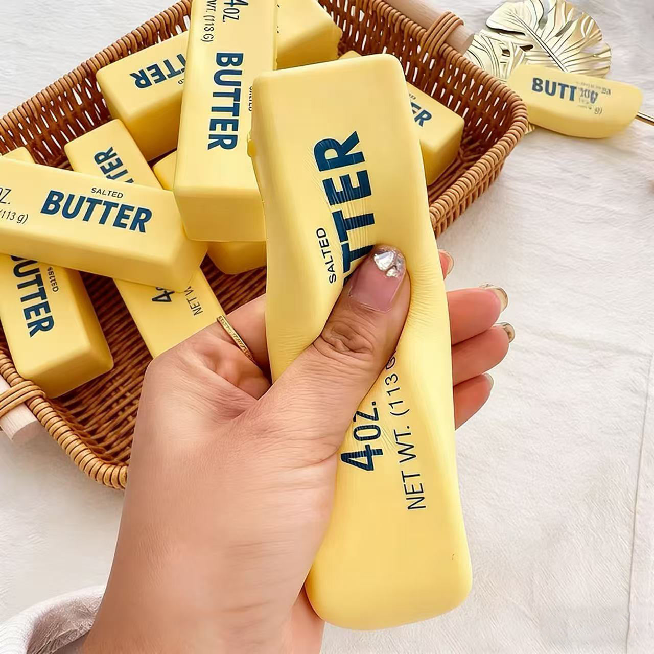 Soft Butter Stress Relief Squeeze Toy