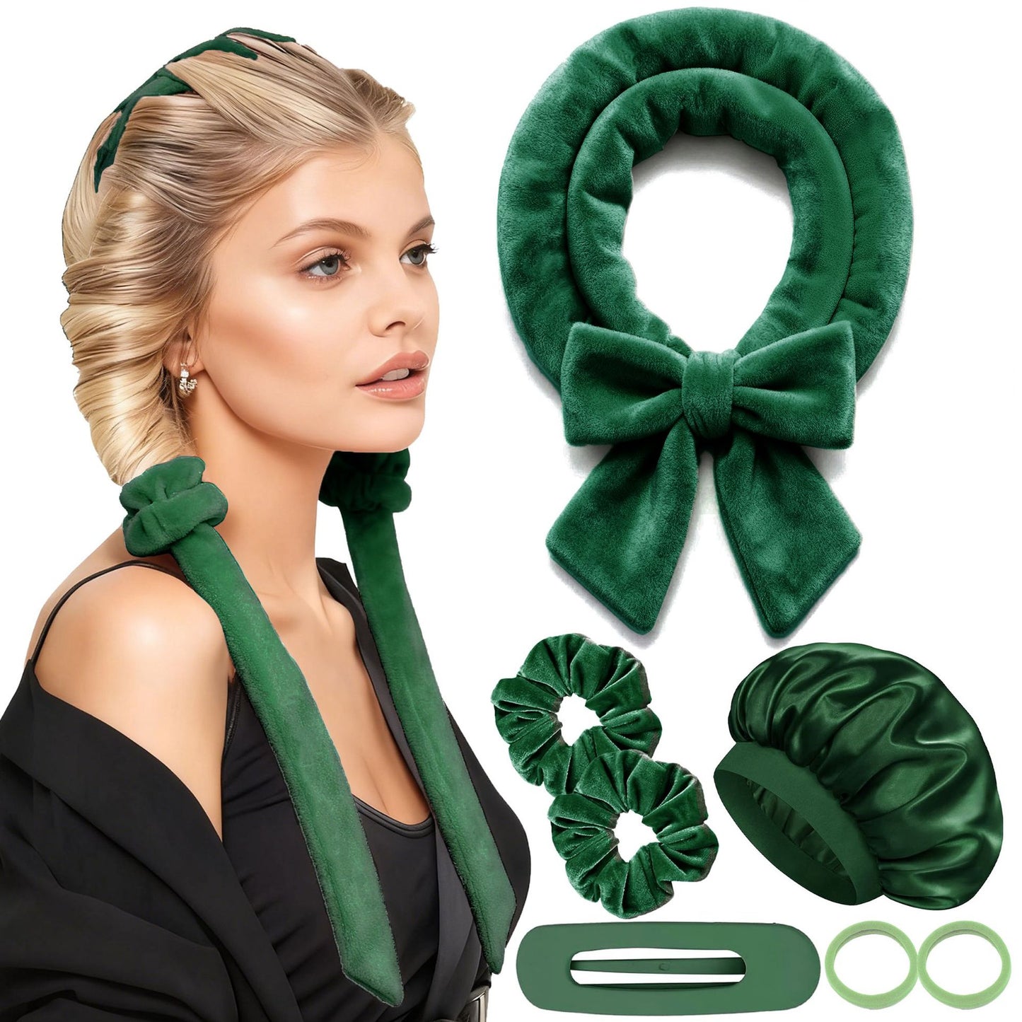 Soft Butterfly Bow Sleep Hair Coiler