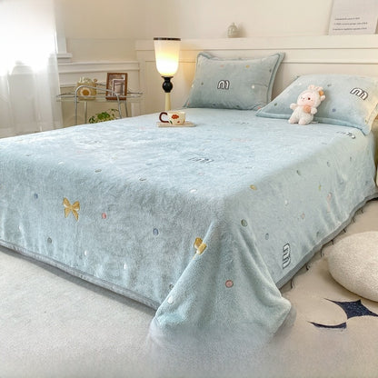 Soft Cartoon Flannel Throw Blanket