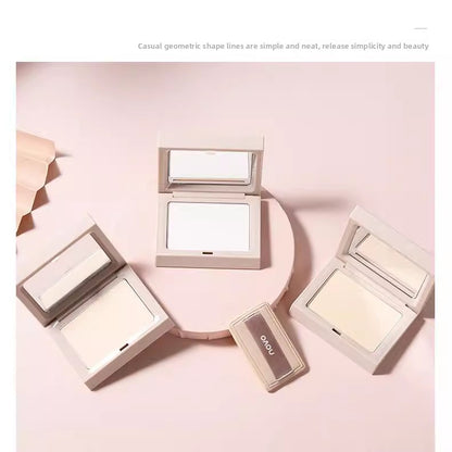 Soft, charred, clear and transparent honey powder compact