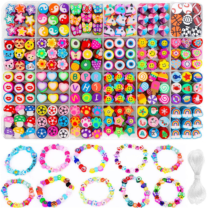 Soft clay bead children's jewelry accessories