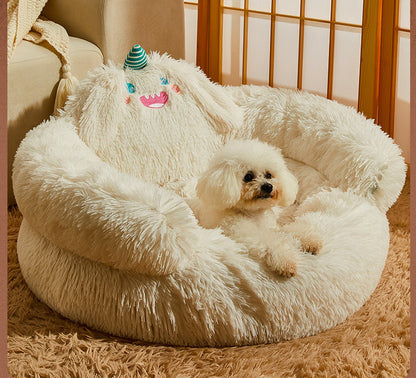 Soft Cloth Pet Nest for Cats and Dogs