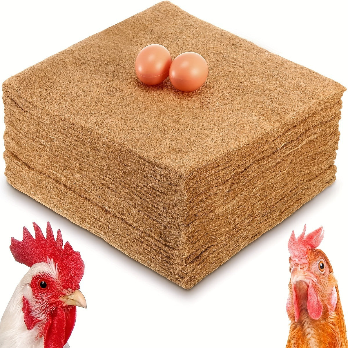 Soft Coconut Fiber Chicken Nesting Pad