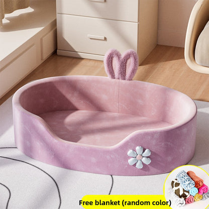 Soft Comfortable Pet Bed for Dogs and Cats