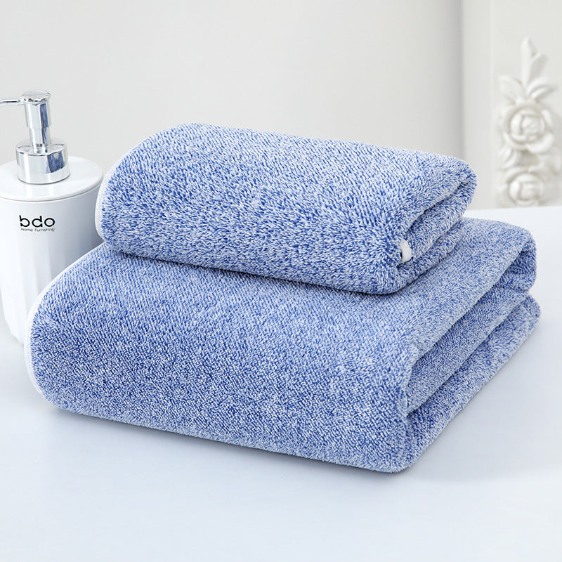 Soft Coral Fleece Bath Towel Absorbent Lint-Free