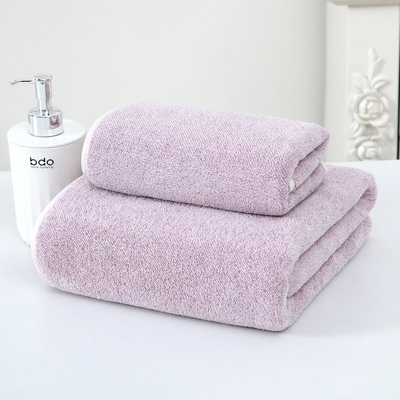 Soft Coral Fleece Bath Towel Absorbent Lint-Free