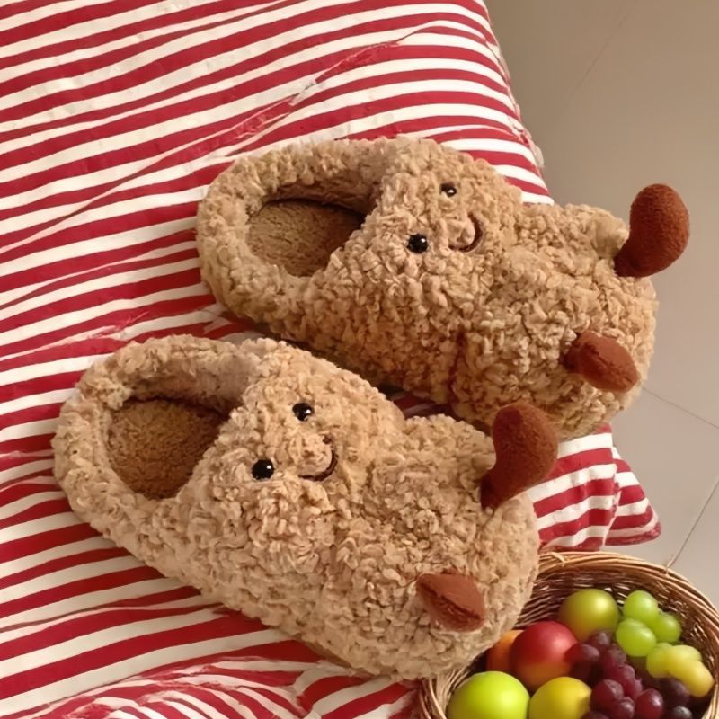 Soft cotton slippers