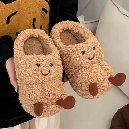 Soft cotton slippers