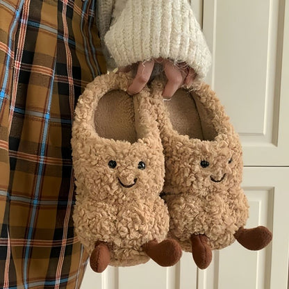 Soft cotton slippers