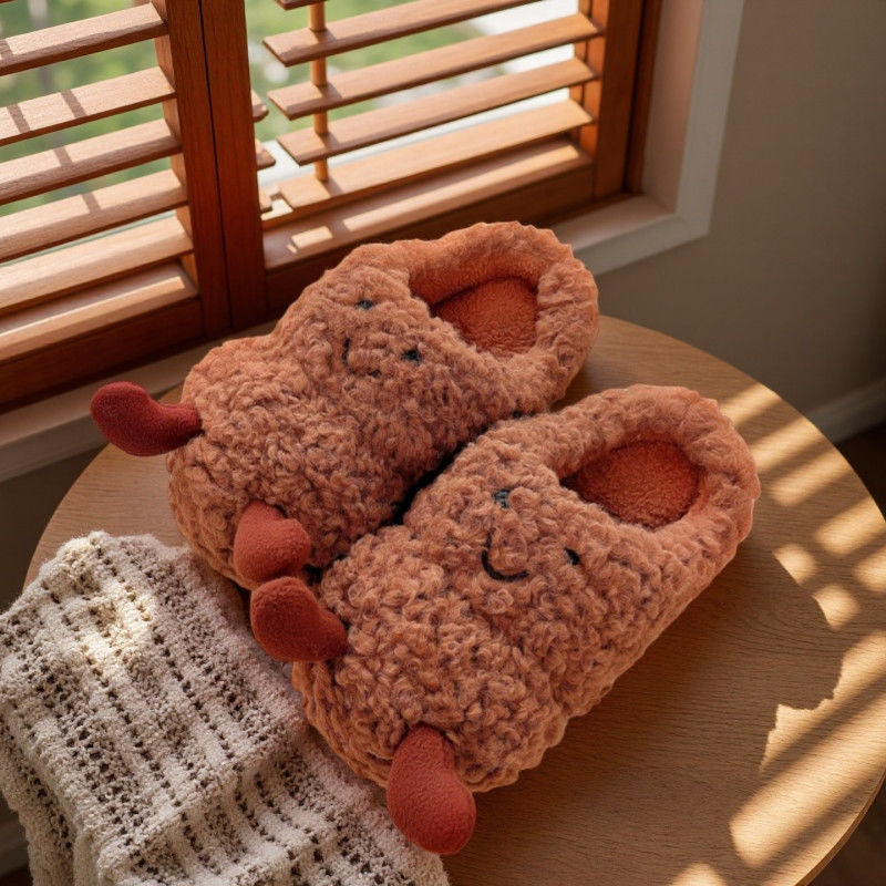 Soft cotton slippers
