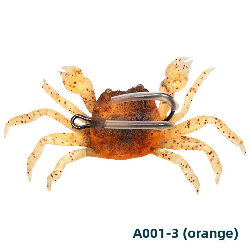 Soft crab soft bait with Hook