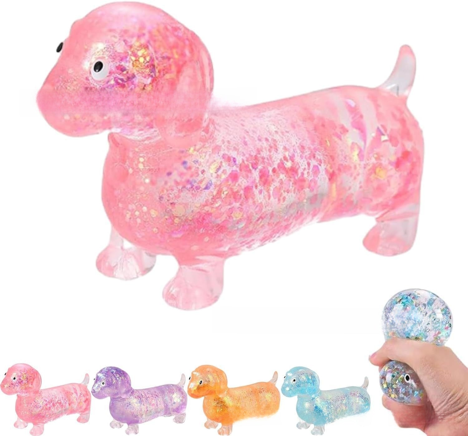 Soft Dachshund Squishy Stress Relief Toy