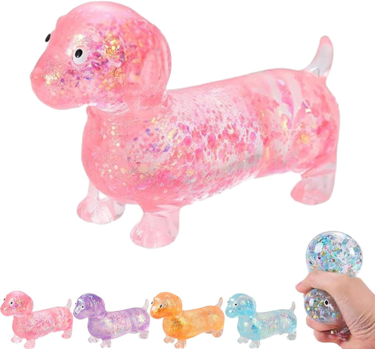 Soft Dachshund Squishy Stress Relief Toy