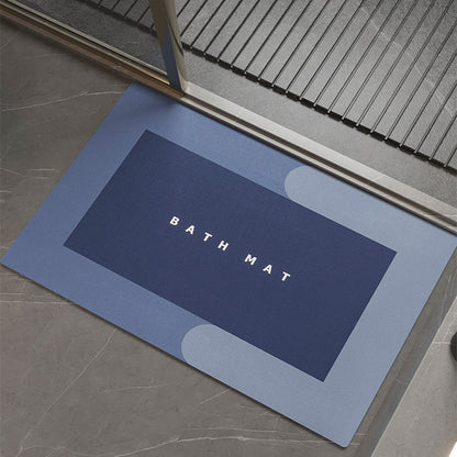 Soft Diatom Mud Absorbent Bathroom Mat