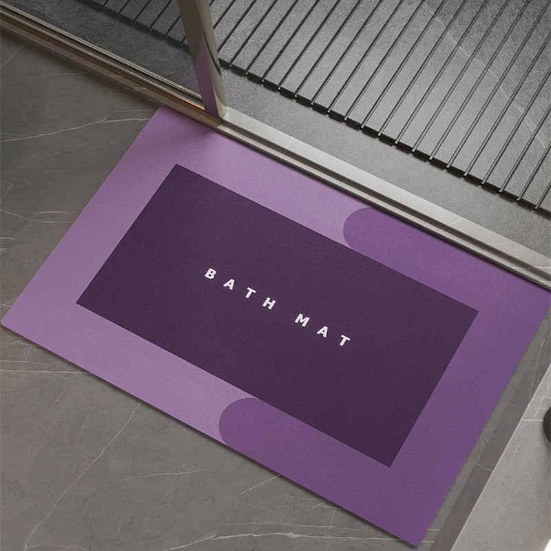 Soft Diatom Mud Absorbent Bathroom Mat