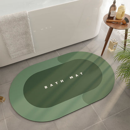 Soft Diatom Mud Absorbent Bathroom Mat