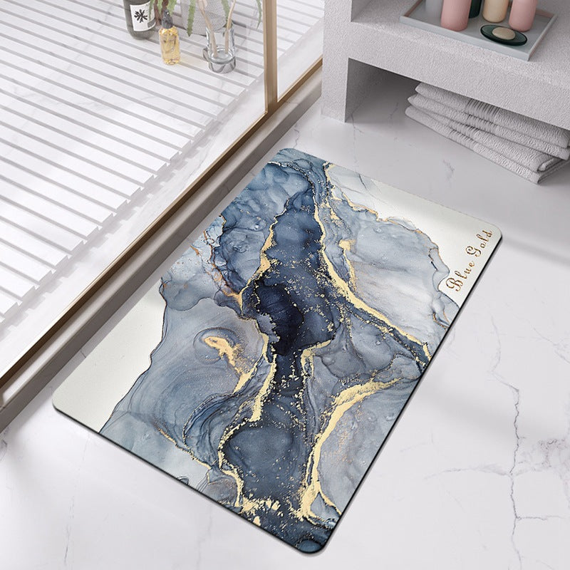 Soft Diatom Mud Absorbent Floor Mat Quick-Drying Anti-Slip